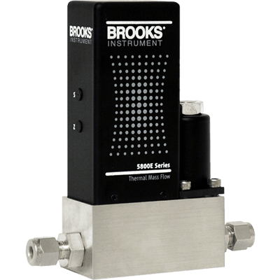 Brooks Instrument Mass Flow Controller, Model 5850E